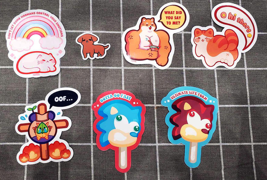 Stickers 2 - paripaws