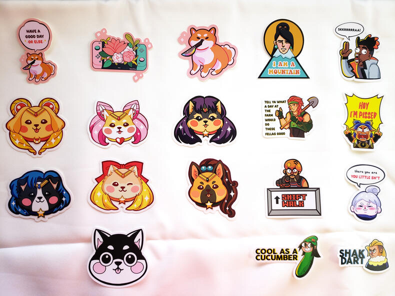 Stickers by paripaws