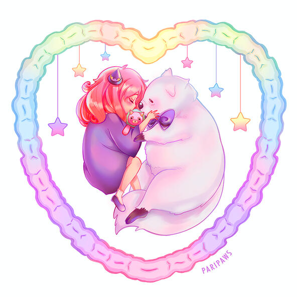 8x8 print - Spy x Family by PARIPAWS