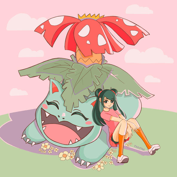8x8 print - Pokemon