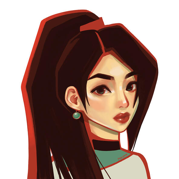 8x8 print - VALORANT Sage by PARIPAWS